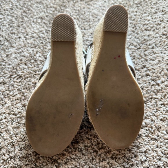 White Women's Slingback Sandals - Picture 4 of 5